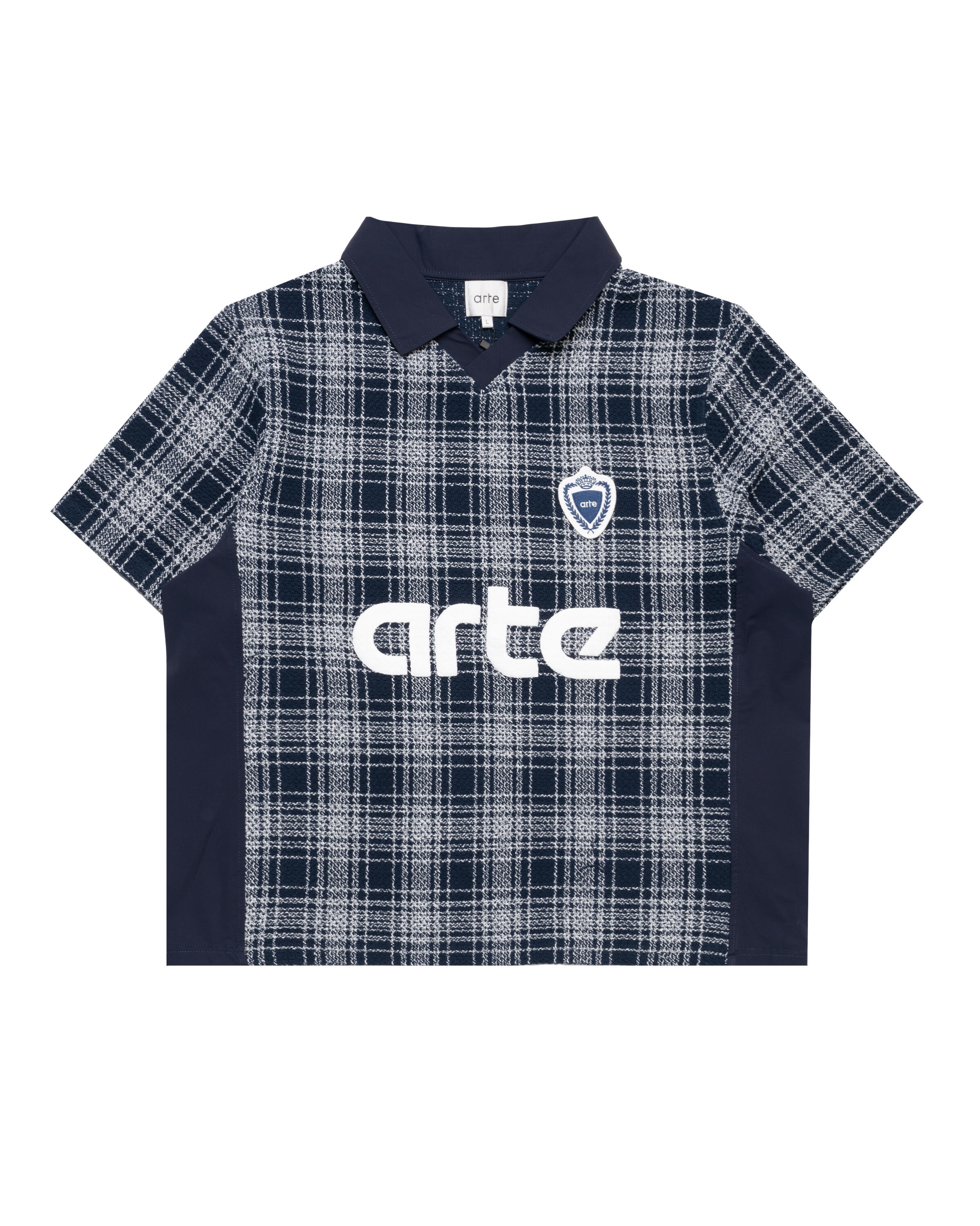 Arte Antwerp Plaid Jersey | SS25-179T | AFEW STORE